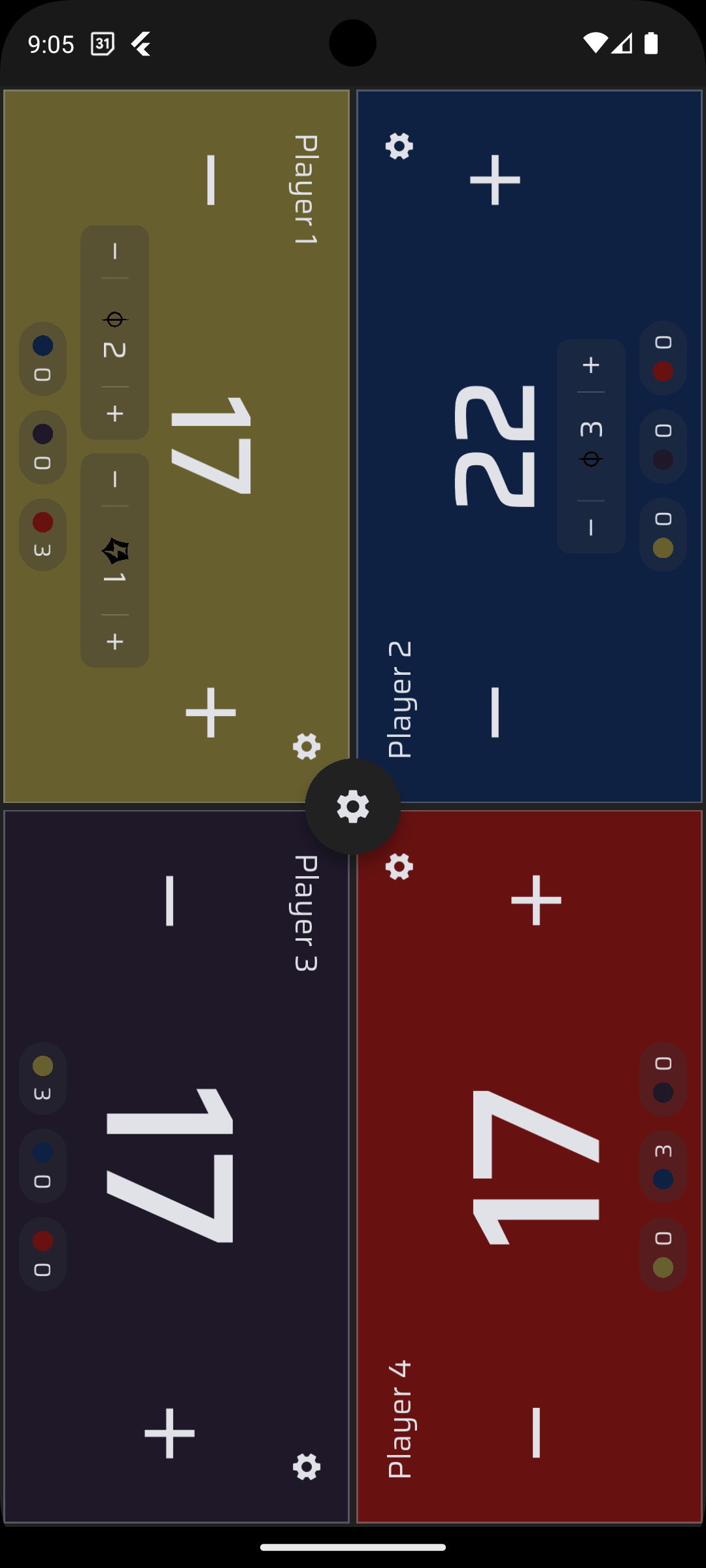 Multi-Player Life Counter - Bis zu 6 Spieler gleichzeitig